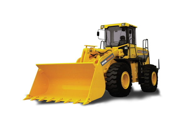Payloader at a cargo operation